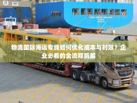 物流国际海运专线如何优化成本与时效？企业必看的全流程拆解
