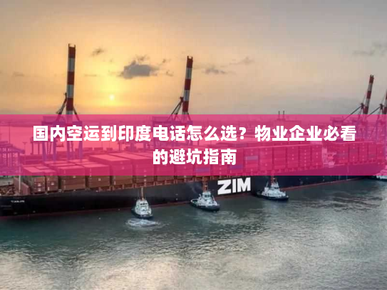 国内空运到印度电话怎么选？物业企业必看的避坑指南