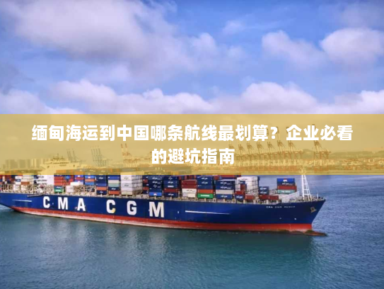 缅甸海运到中国哪条航线最划算？企业必看的避坑指南