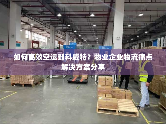 如何高效空运到科威特？物业企业物流痛点解决方案分享