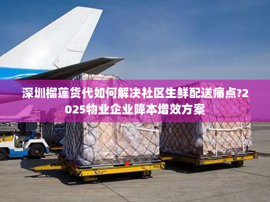深圳榴莲货代如何解决社区生鲜配送痛点?2025物业企业降本增效方案