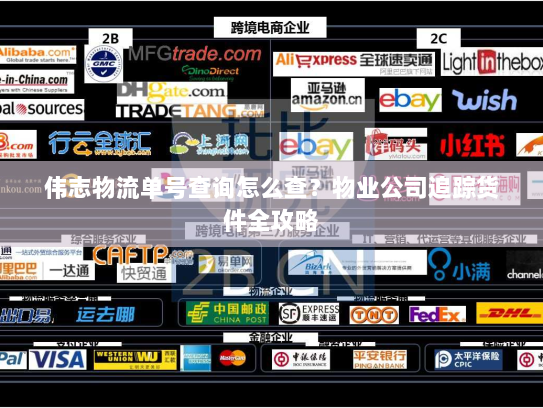伟志物流单号查询怎么查？物业公司追踪货件全攻略