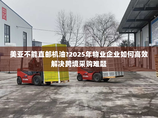 美亚不能直邮机油?2025年物业企业如何高效解决跨境采购难题