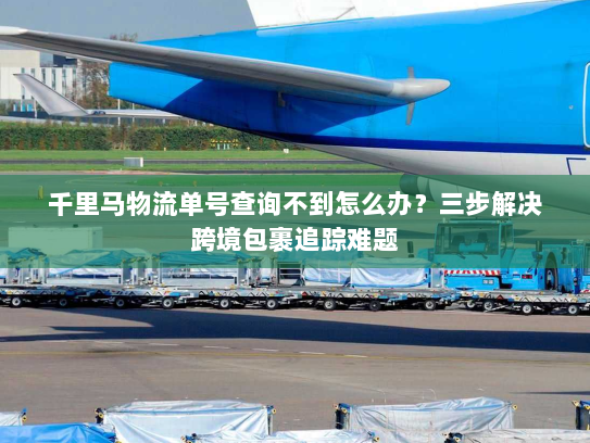 千里马物流单号查询不到怎么办?三步解决跨境包裹追踪难题 千里马物流单号查询不到怎么办?三步解决跨境包裹追踪难题