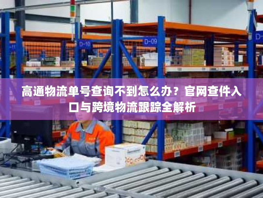 高通物流单号查询不到怎么办?官网查件入口与跨境物流跟踪全解析 高通物流单号查询不到怎么办?官网查件入口与跨境物流跟踪全解析