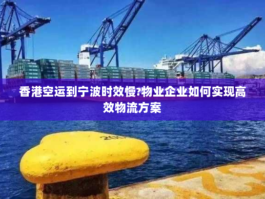 香港空运到宁波时效慢?物业企业如何实现高效物流方案 香港空运到宁波时效慢?物业企业如何实现高效物流方案