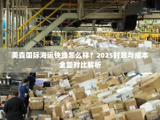 美森国际海运快线怎么样？2025时效与成本全面对比解析