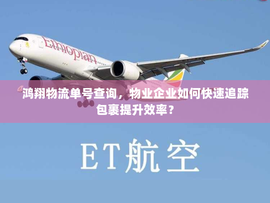 鸿翔物流单号查询，物业企业如何快速追踪包裹提升效率？
