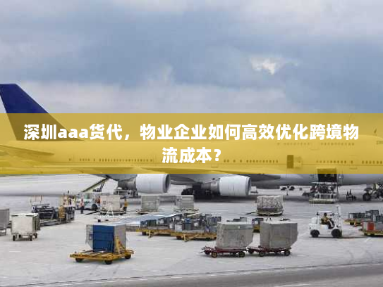 深圳aaa货代，物业企业如何高效优化跨境物流成本？