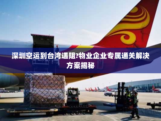 深圳空运到台湾遇阻?物业企业专属通关解决方案揭秘