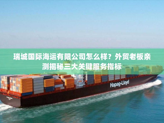 瑞城国际海运有限公司怎么样？外贸老板亲测揭秘三大关键服务指标