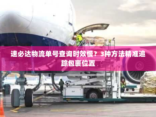 速必达物流单号查询时效慢？3种方法精准追踪包裹位置