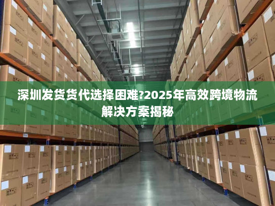 深圳发货货代选择困难?2025年高效跨境物流解决方案揭秘
