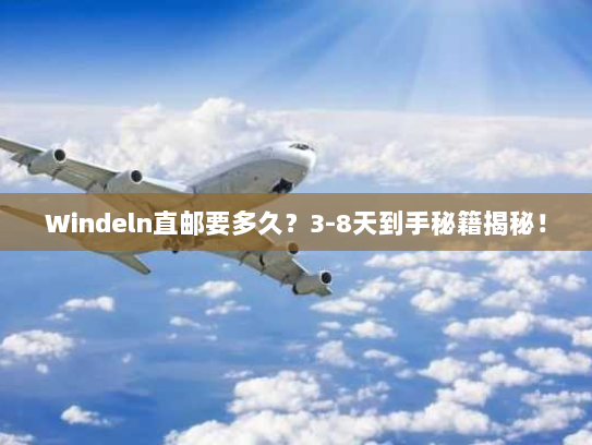Windeln直邮要多久？3-8天到手秘籍揭秘！
