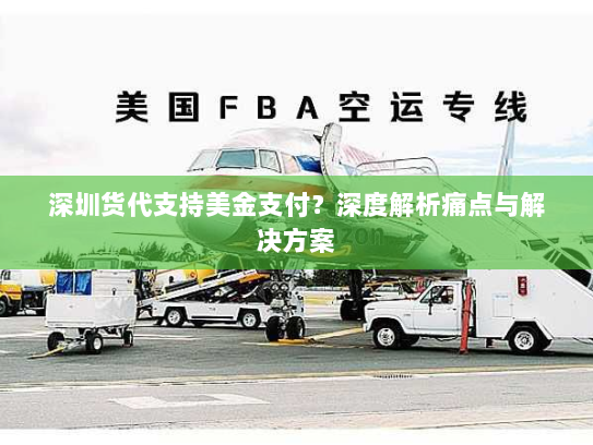 深圳货代支持美金支付？深度解析痛点与解决方案