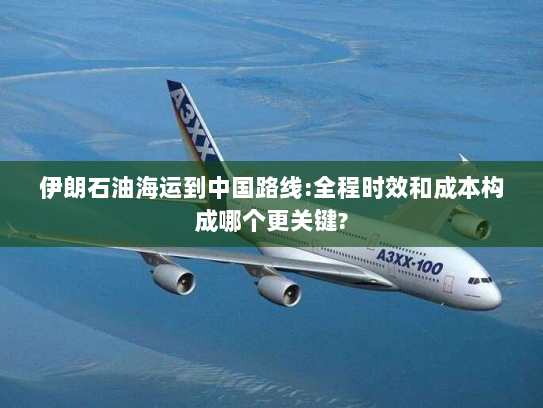 伊朗石油海运到中国路线:全程时效和成本构成哪个更关键?