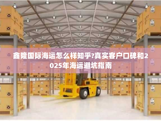 鑫隆国际海运怎么样知乎?真实客户口碑和2025年海运避坑指南