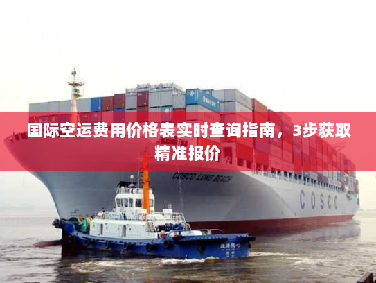 国际空运费用价格表实时查询指南，3步获取精准报价