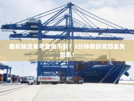 鑫航物流单号查询不到?3分钟教你找回丢失包裹! 鑫航物流单号查询不到?3分钟教你找回丢失包裹!