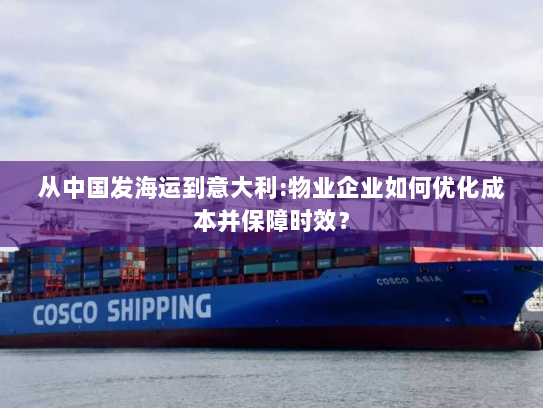 从中国发海运到意大利:物业企业如何优化成本并保障时效？