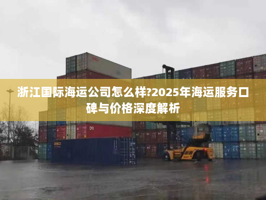 浙江国际海运公司怎么样?2025年海运服务口碑与价格深度解析