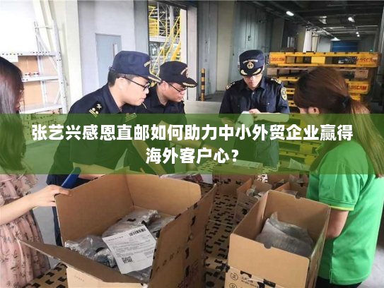 张艺兴感恩直邮如何助力中小外贸企业赢得海外客户心？