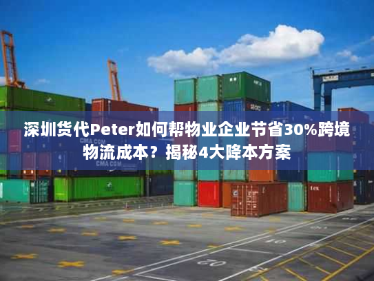 深圳货代Peter如何帮物业企业节省30%跨境物流成本？揭秘4大降本方案
