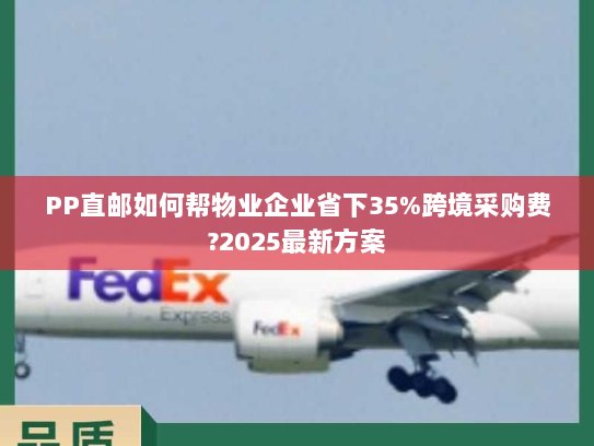 PP直邮如何帮物业企业省下35%跨境采购费?2025最新方案