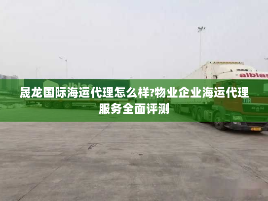 晟龙国际海运代理怎么样?物业企业海运代理服务全面评测 晟龙国际海运代理怎么样?物业企业海运代理服务全面评测