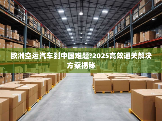 欧洲空运汽车到中国难题?2025高效通关解决方案揭秘