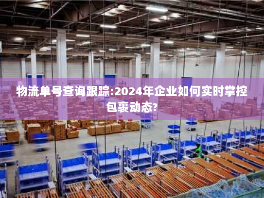 物流单号查询跟踪:2024年企业如何实时掌控包裹动态?