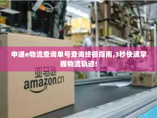 申通e物流查询单号查询终极指南,3秒快速掌握物流轨迹! 申通e物流查询单号查询终极指南,3秒快速掌握物流轨迹!