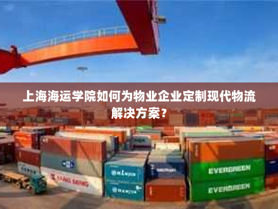 上海海运学院如何为物业企业定制现代物流解决方案？