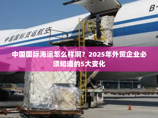 中国国际海运怎么样啊？2025年外贸企业必须知道的5大变化
