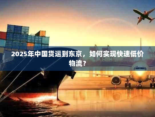 2025年中国货运到东京，如何实现快速低价物流？
