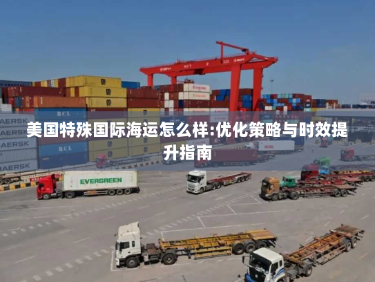 美国特殊国际海运怎么样:优化策略与时效提升指南