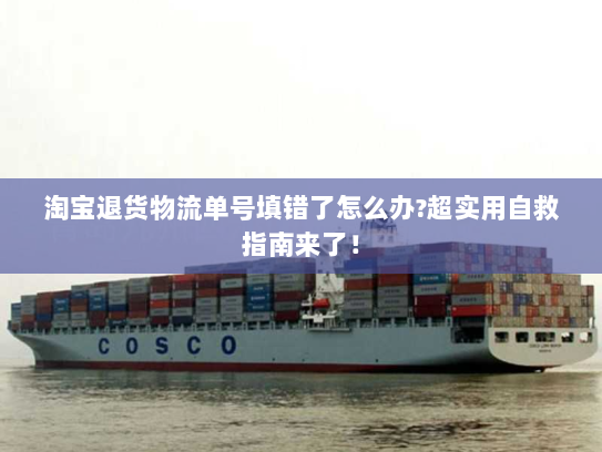 淘宝退货物流单号填错了怎么办?超实用自救指南来了! 淘宝退货物流单号填错了怎么办?超实用自救指南来了!