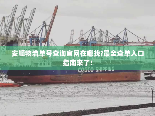 安顺物流单号查询官网在哪找?最全查单入口指南来了! 安顺物流单号查询官网在哪找?最全查单入口指南来了!