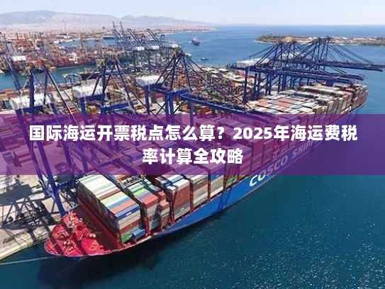 国际海运开票税点怎么算?2025年海运费税率计算全攻略 国际海运开票税点怎么算?2025年海运费税率计算全攻略