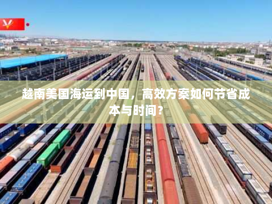 越南美国海运到中国,高效方案如何节省成本与时间? 越南美国海运到中国,高效方案如何节省成本与时间?