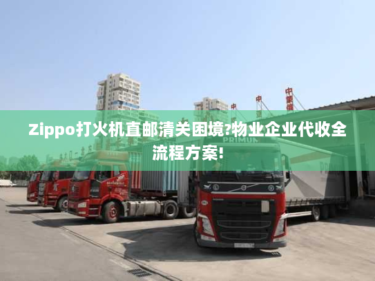 Zippo打火机直邮清关困境?物业企业代收全流程方案!