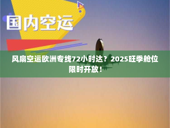 风扇空运欧洲专线72小时达？2025旺季舱位限时开放！