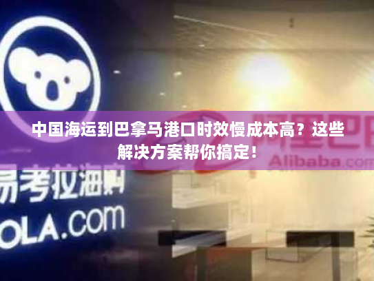 中国海运到巴拿马港口时效慢成本高？这些解决方案帮你搞定！