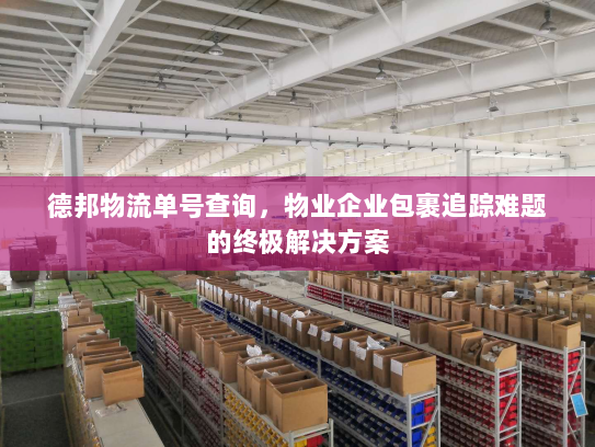 德邦物流单号查询，物业企业包裹追踪难题的终极解决方案