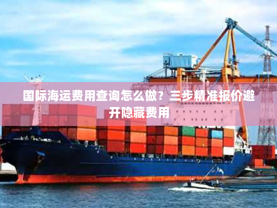 国际海运费用查询怎么做？三步精准报价避开隐藏费用