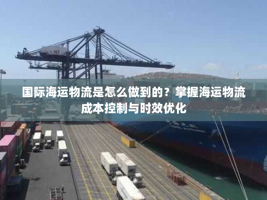国际海运物流是怎么做到的？掌握海运物流成本控制与时效优化