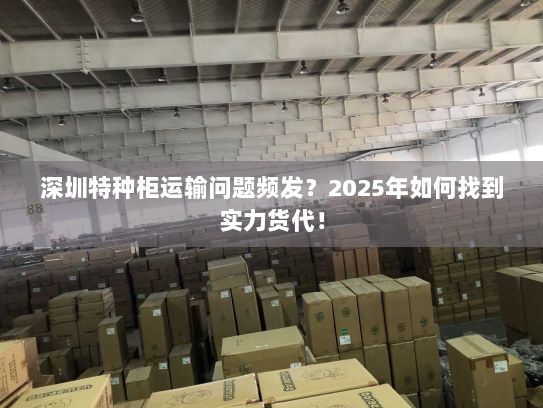 深圳特种柜运输问题频发？2025年如何找到实力货代！