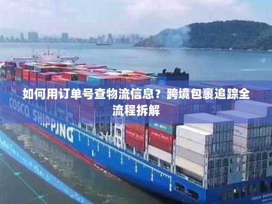 如何用订单号查物流信息？跨境包裹追踪全流程拆解