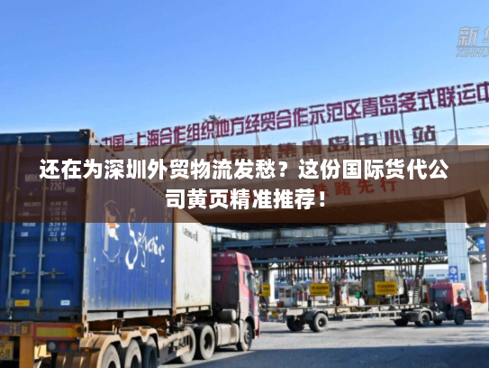 还在为深圳外贸物流发愁？这份国际货代公司黄页精准推荐！