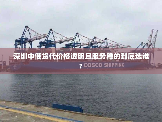 深圳中俄货代价格透明且服务稳的到底选谁?